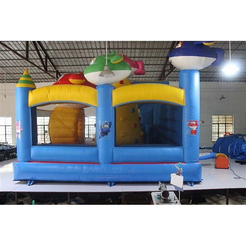 doggie doggy fun city inflatable amusement park-5x7m