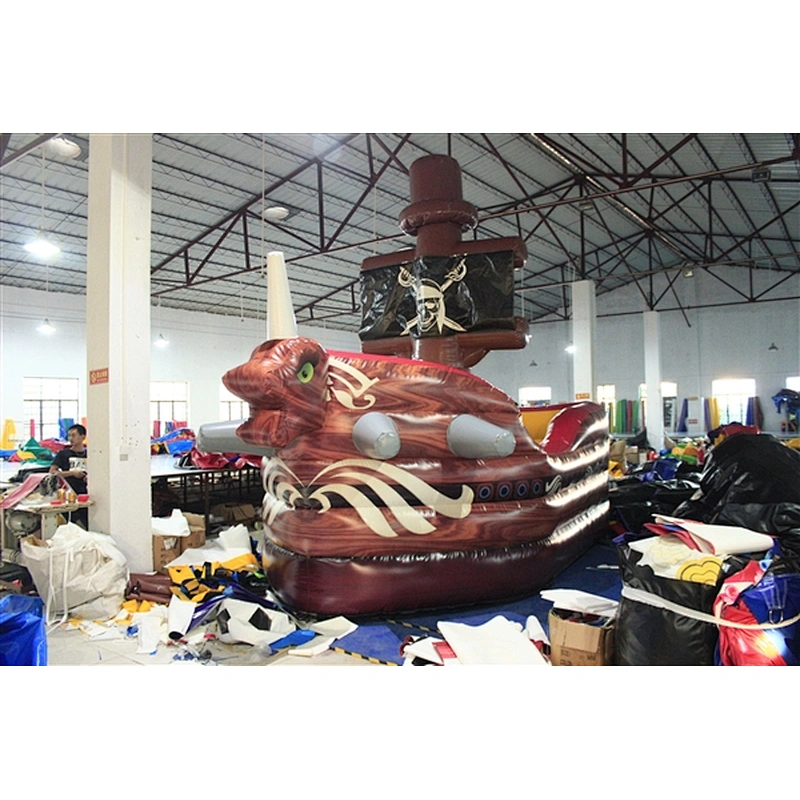 pirate boat pirate theme fun city inflatable amusement park-5x3M