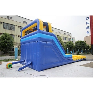 popular design professional supplier inflatable jumping slide-11x4x4M