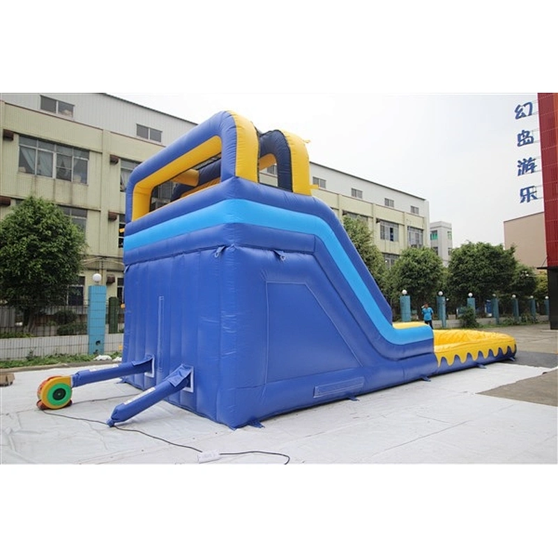 popular design professional supplier inflatable jumping slide-11x4x4M
