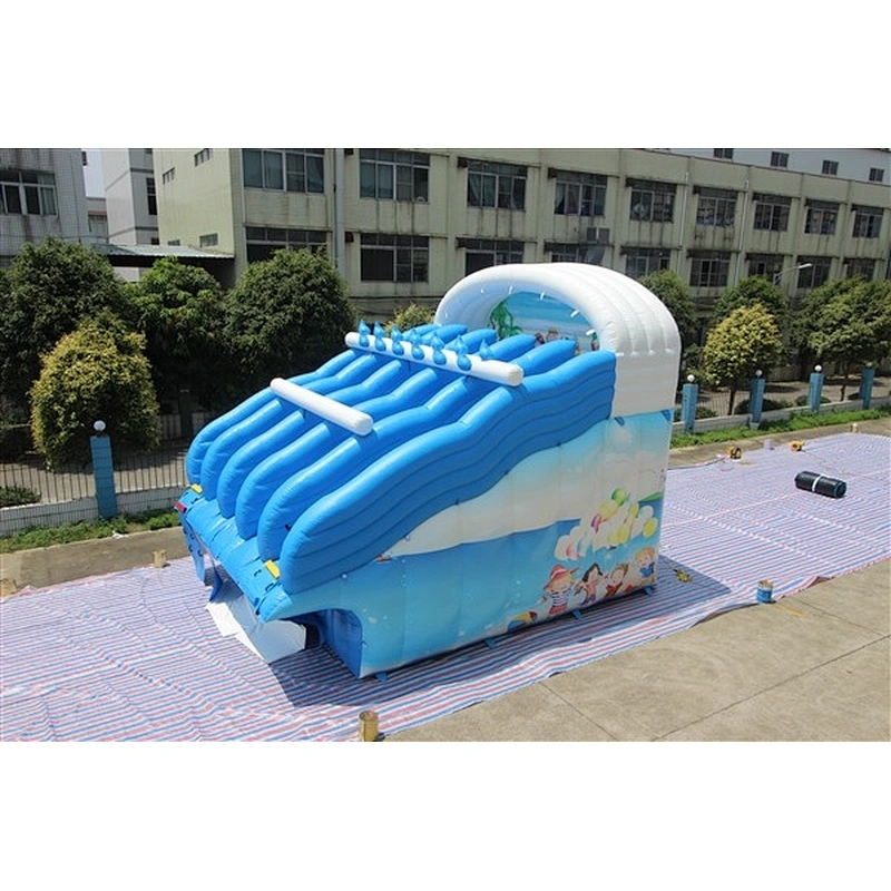 Clearance Slip N The City Cheap China Water Park Slides Used Inflatable Water Slide For Sale For Adult-8x6x6M