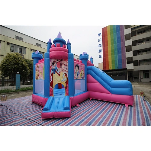 disney princess gathering jumping castle jumping bouncer amusement park fun city inflatable combo Inflatable Bouncer-6x4x4M