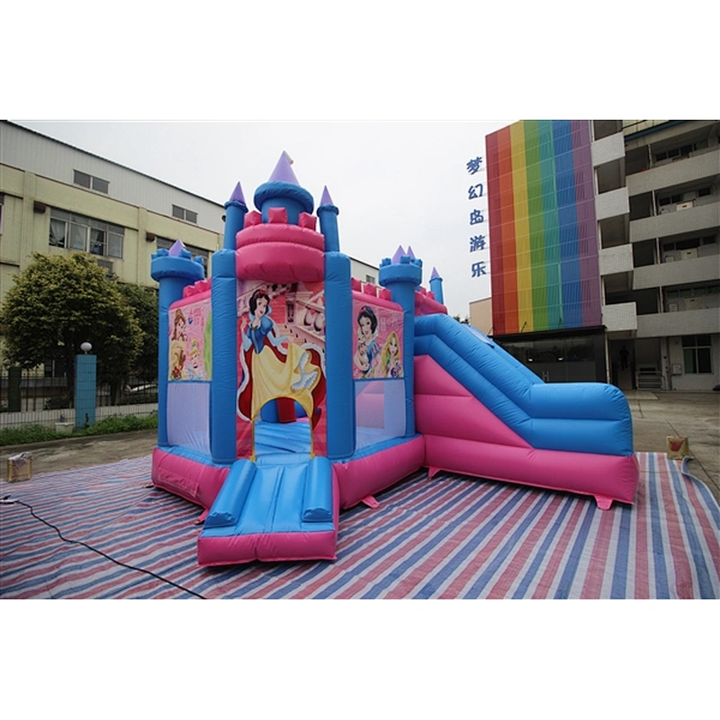 disney princess gathering jumping castle jumping bouncer amusement park fun city inflatable combo Inflatable Bouncer-6x4x4M