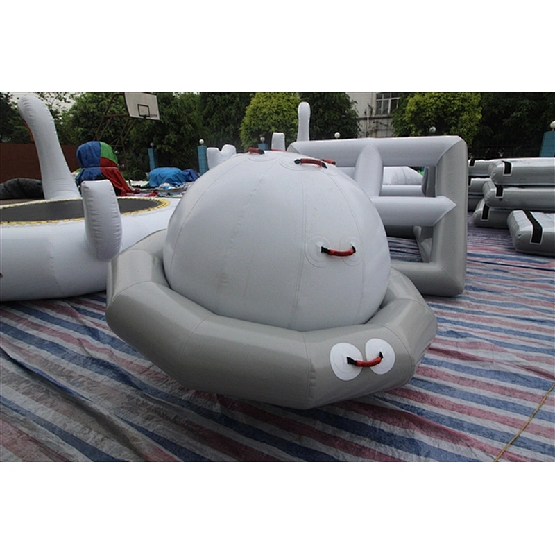 Inflatable Water Toys Inflatable Rocker Saturn Rotating Saturn for Crazy Game Hot Sale-diameter 2.3m