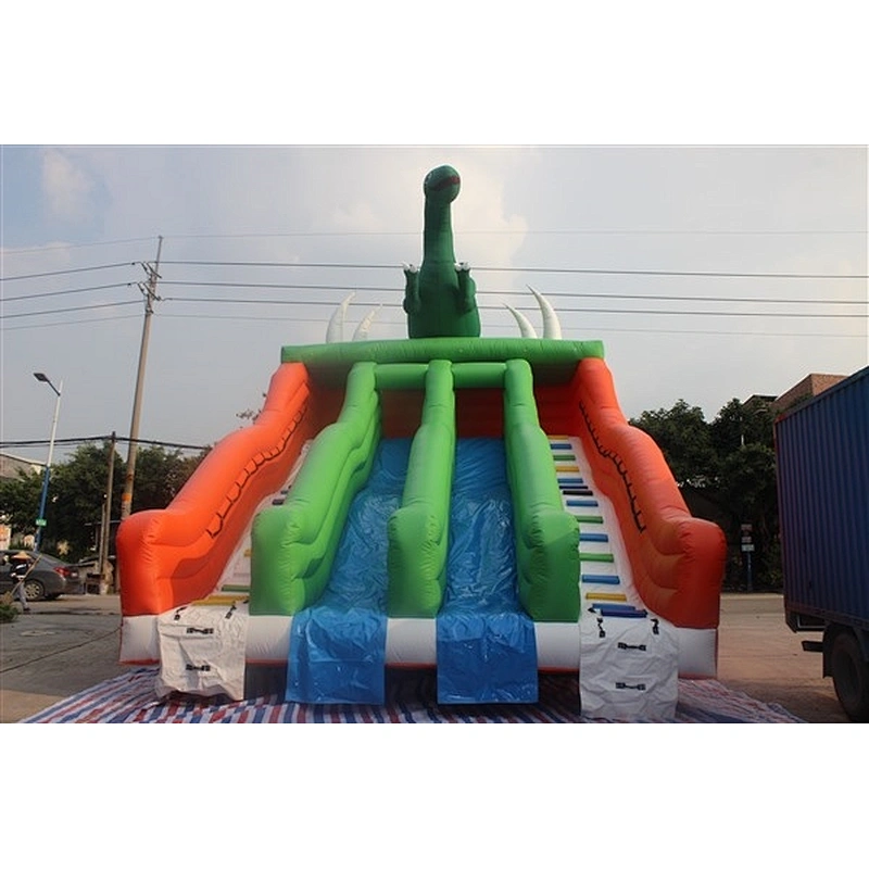Dinosaur giant inflatable water slide for adult which is inflatable water slide for sale