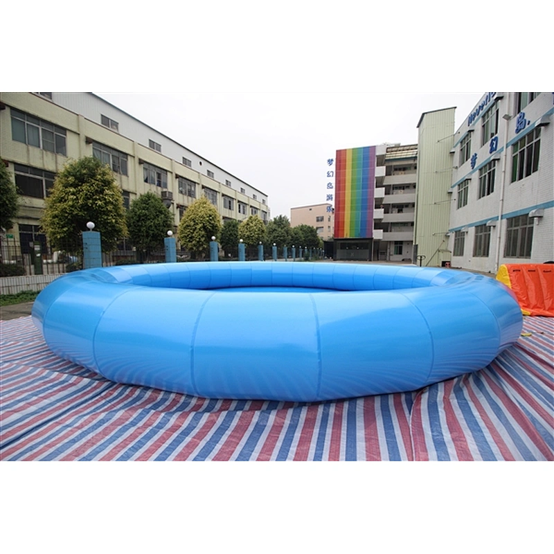 Customized Design Inflatable Swimming Pool Outdoor Sports Summer Pool for Sale-9x9x1m