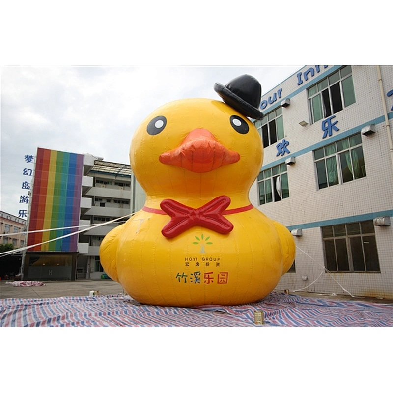 Popular Customized Inflatable Water Toys Inflatable Fooating Toys Giant Yellow Rubber Duck Hot Sale-10m