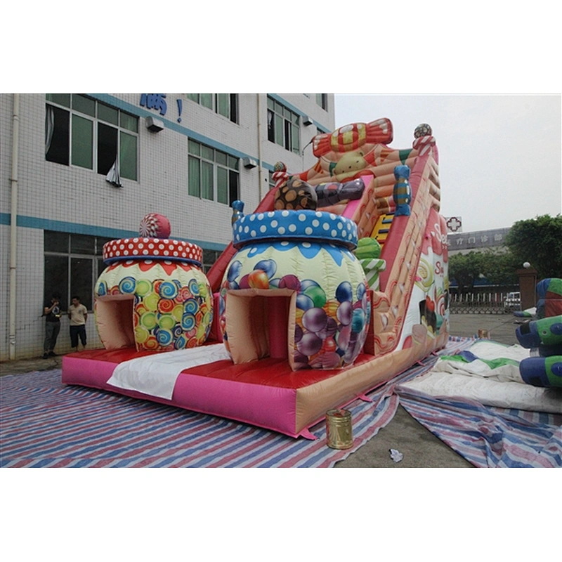 sweet candy bazaar candy jar Inflatable Slide-8x5x7M