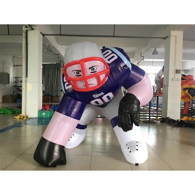 inflatable half-squatting Rugby player-1.5m