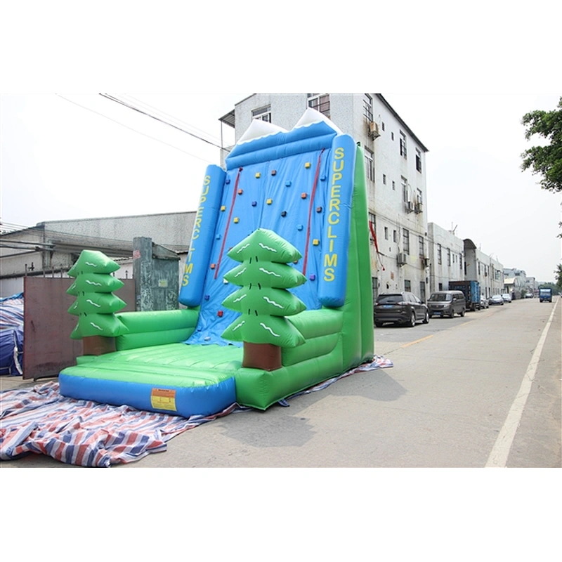 Customized Inflatable Floating Climbing wall, Inflatable Climbing Wall inflatable mountain climbing for sale-5.5x4.3x6.3M