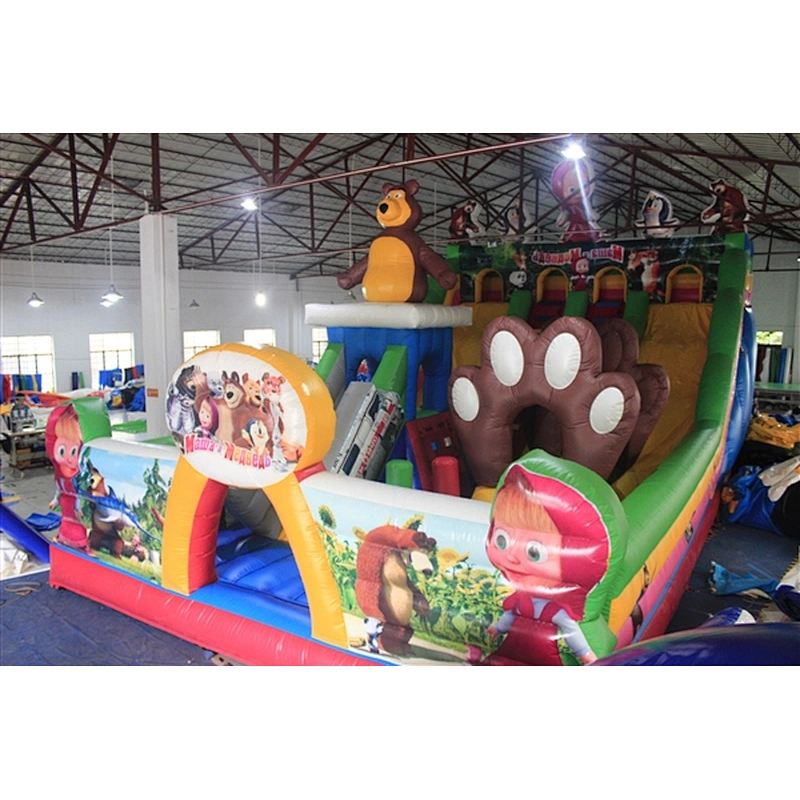 fun city inflatable amusement park-12x7x6M