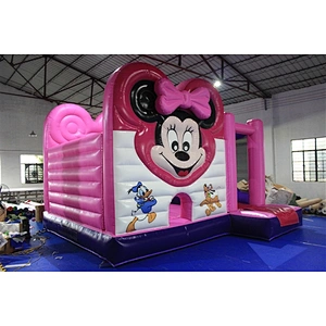 minnie jumping castle jumping bouncer Inflatable Bouncer-5.5x5M