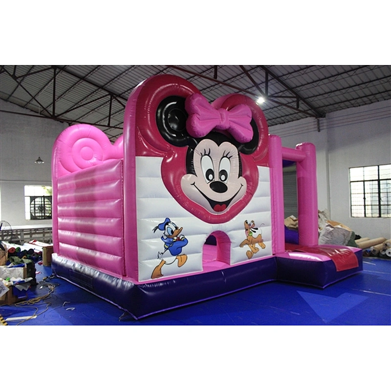 minnie jumping castle jumping bouncer Inflatable Bouncer-5.5x5M