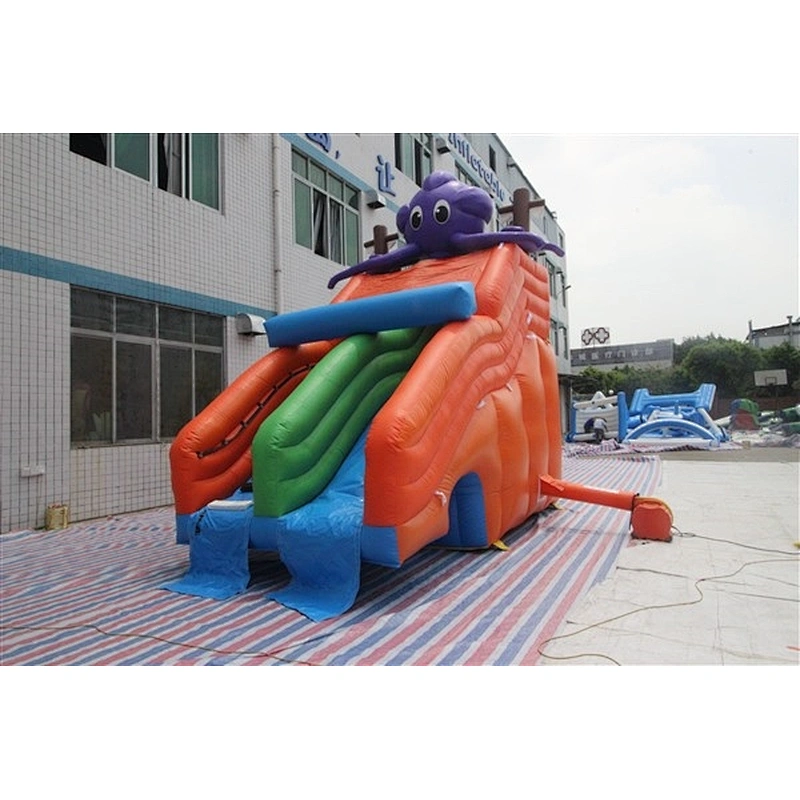 The hot sale octopuses giant inflatable water slide which is inflatable water slide for kids-5x3m