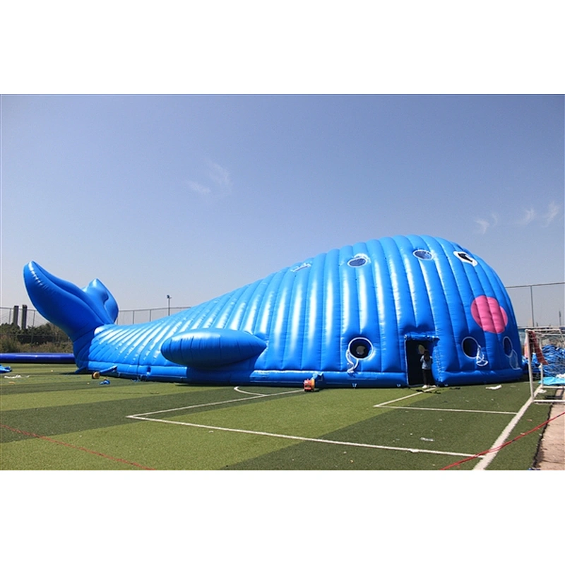 giant inflatable whale inflatable tent large inflatable igloo tent for event-32x17x10M