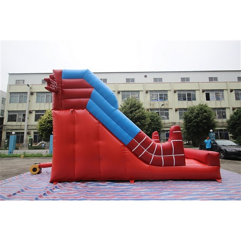 spider man style inflatable bouncer slide Inflatable Slide-6x4x4M