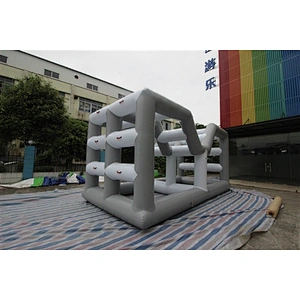 Tower Floating Toys Inflatable Water Obstacle Course-6x3x3m