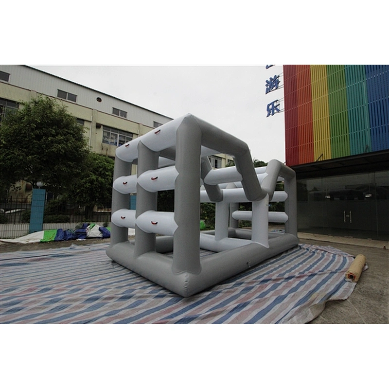 Tower Floating Toys Inflatable Water Obstacle Course-6x3x3m