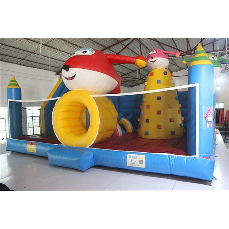 doggie doggy fun city inflatable amusement park-5x7m
