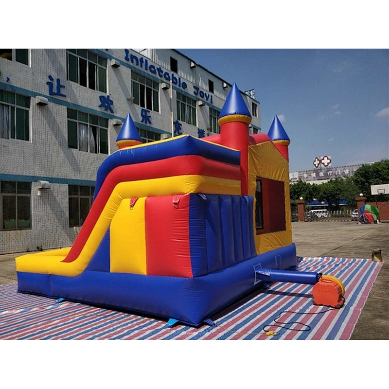 bouncer with slide jumping castle&basic castle&Inflatable Combo-5x4.8x4M
