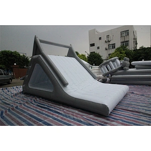 Triangle slide products Inflatable water park equipment ,inflatable water play equipment for water park-6x3x3m
