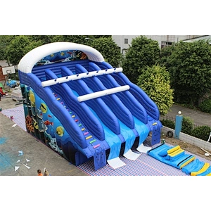 Clearance Slip N The City Cheap China Water Park Slides Used Inflatable Water Slide For Sale For Adult-10x8x8m