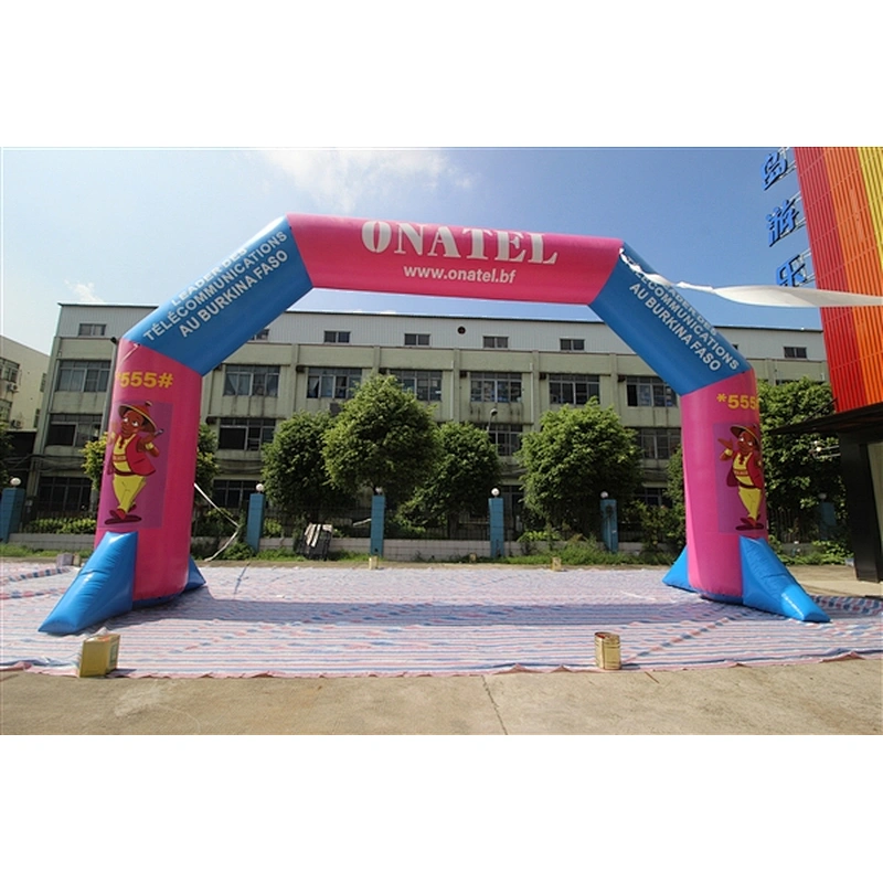 Durable Inflatable arch for events, inflatable advertising arch for outdoor activities-12x7m