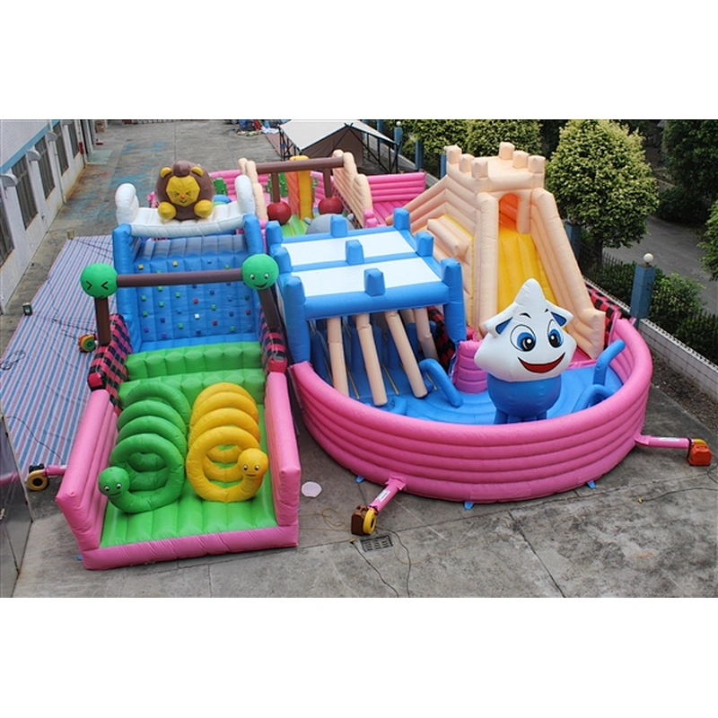 infltable obstacle-25x12m