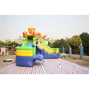 Small Toy Clearance Names Float Toys Sale Giant Water Slides Manufacturer Boat Colorful Octopus Inflatable Slide Price For Sale-8x6x6m