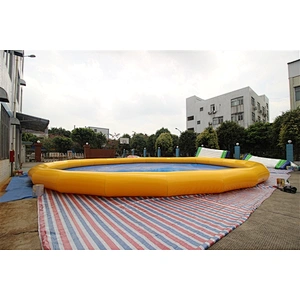 Customized Design Inflatable Swimming Pool Outdoor Sports Summer Pool for Sale-16x16x0.8M