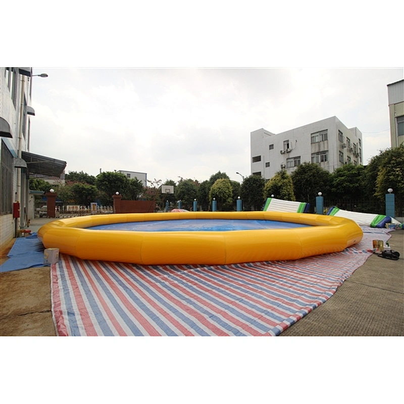Customized Design Inflatable Swimming Pool Outdoor Sports Summer Pool for Sale-16x16x0.8M
