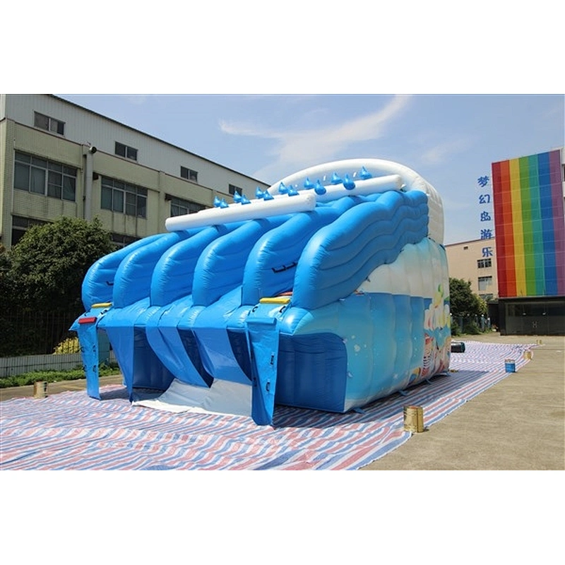 Clearance Slip N The City Cheap China Water Park Slides Used Inflatable Water Slide For Sale For Adult-8x6x6M