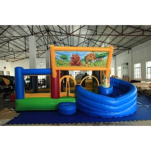 jumping castle jumping bouncer Inflatable Bouncer-5.5x5M