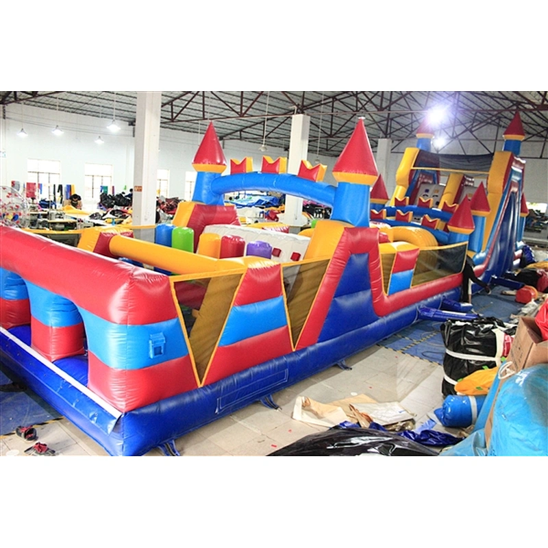 obstacle course inflatable inflatable obstacle inflatable obstacle course-7.5x3.2x5.5M