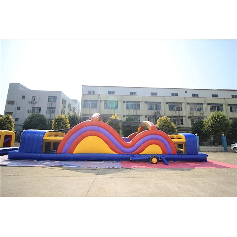 obstacle course inflatable inflatable obstacle inflatable obstacle course-12.2X4X3M