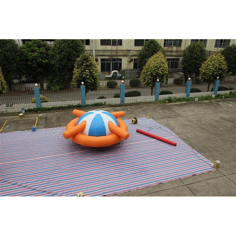 Popular Crazy Water Toys Rocker Saturn Inflatable Rotating Saturn-4.2m
