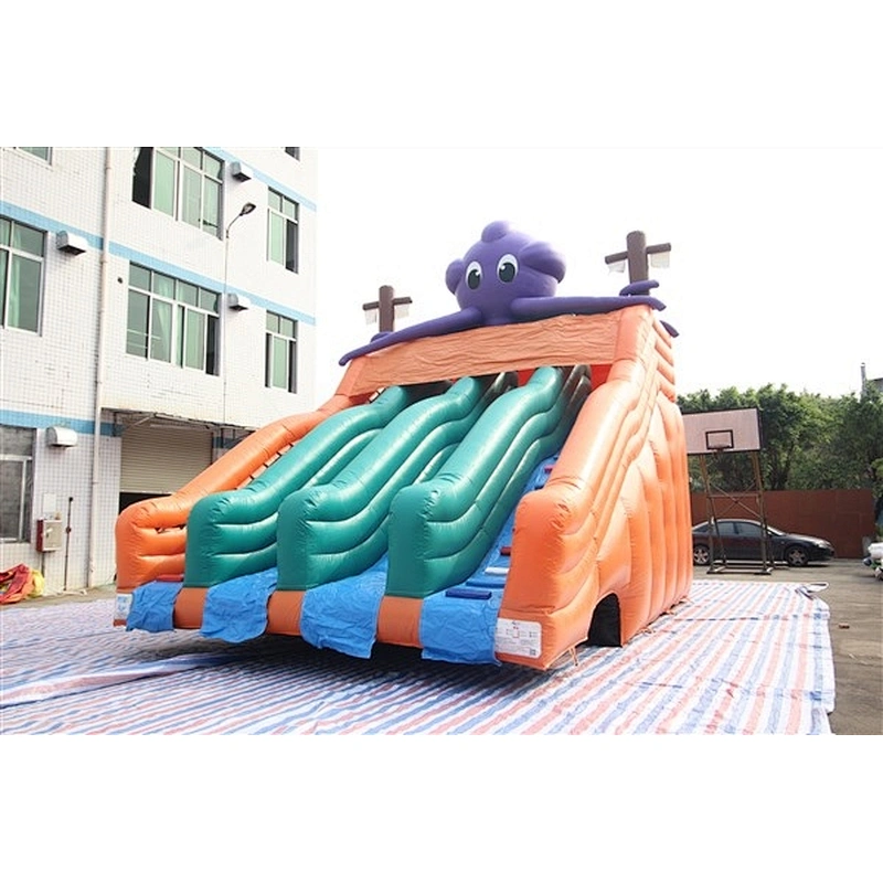 The hot sale octopuses giant inflatable water slide which is inflatable water slide for kids-6x8x7.5m