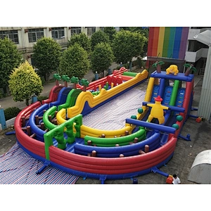 outdoor obstacle course equipment which is belonging to inflatable obstacle course for sale-55M