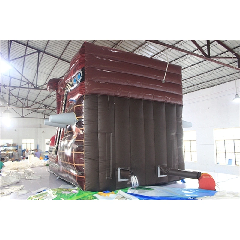 pirate boat pirate theme fun city inflatable amusement park-7x4M