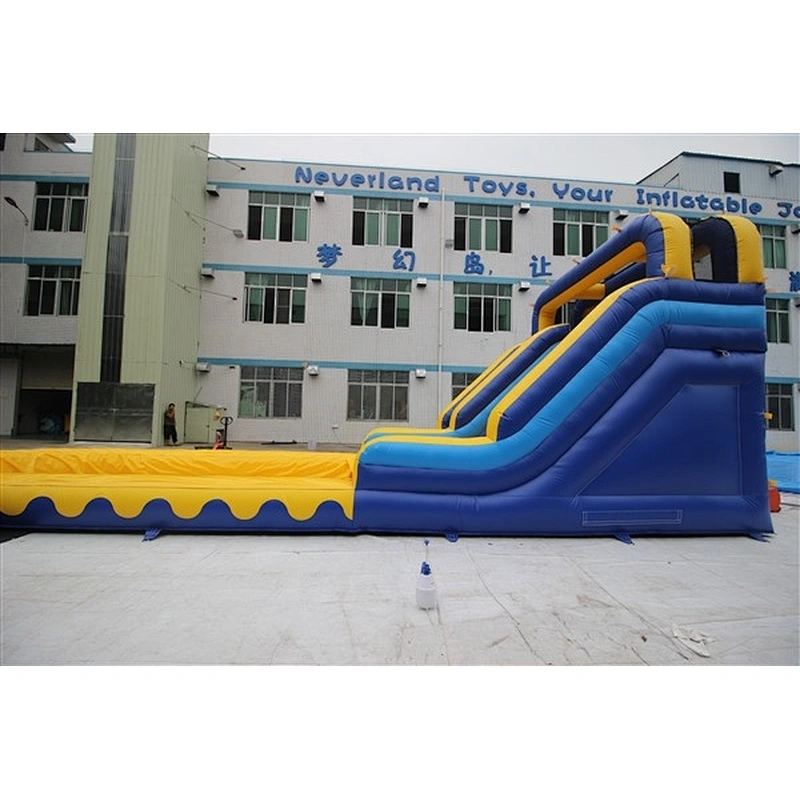 popular design professional supplier inflatable jumping slide-11x4x4M
