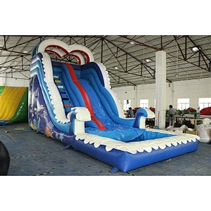 giant inflatable water slide for sale-8x3.5x5m