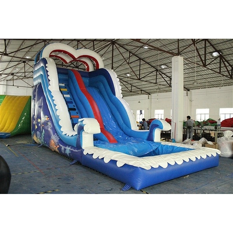 giant inflatable water slide for sale-8x3.5x5m