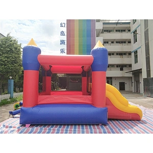 pencil shape three slidebouncer with slide jumping castle&basic castle&Inflatable ComboInflatable Combo-5x4x3M