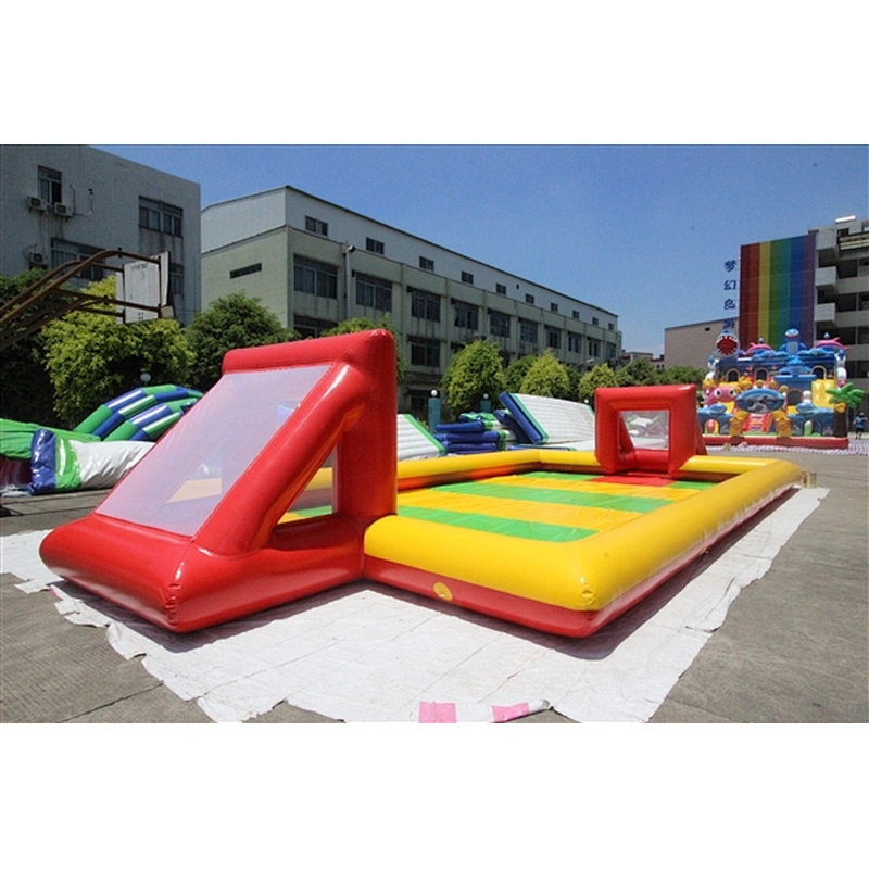 High Quality inflatable human table soccer inflatable soccer field inflatable sport games for sale-13x6x0.55M