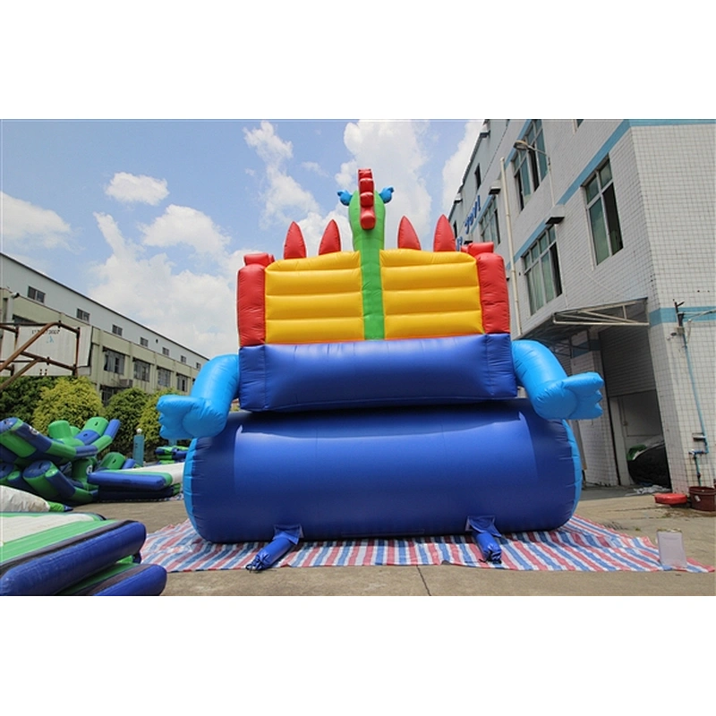 dragon wheel inflatable bouncer slide Inflatable Slide-7x4x5M