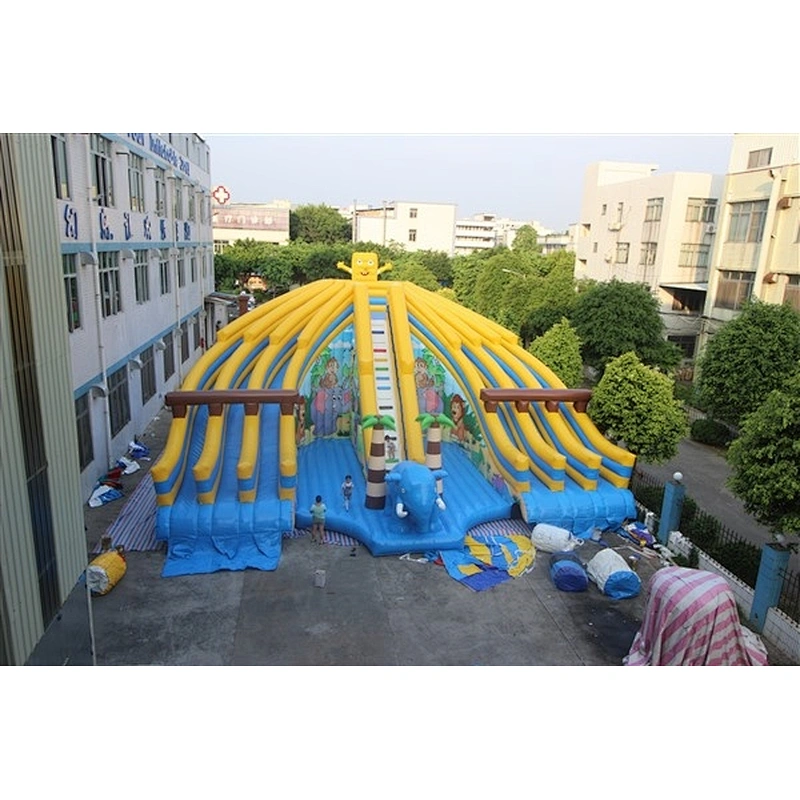 giant inflatable water slide-30x25x8M