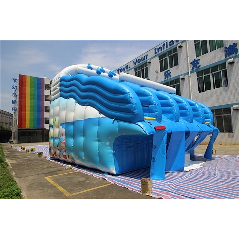 Clearance Slip N The City Cheap China Water Park Slides Used Inflatable Water Slide For Sale For Adult-8x6x6M