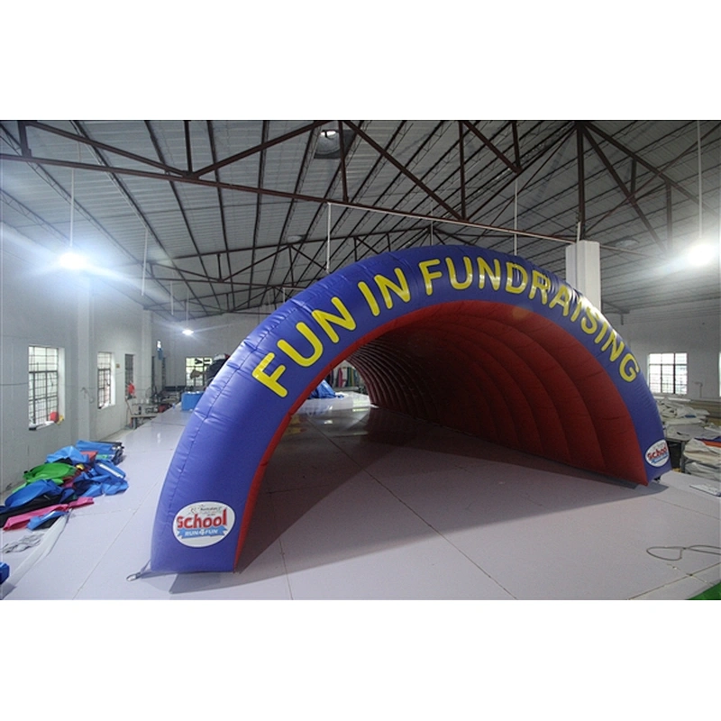 Inflatable color run tent-8.5x4.5x2.5M