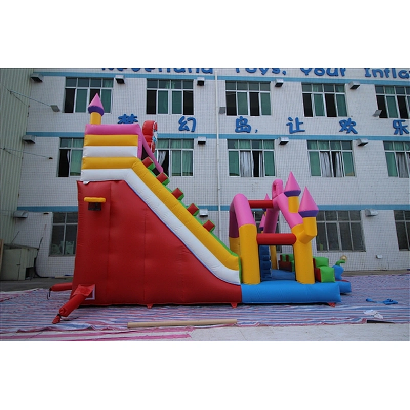 inflatable castle inflatable bouncer slide Inflatable Slide-8x4x7M