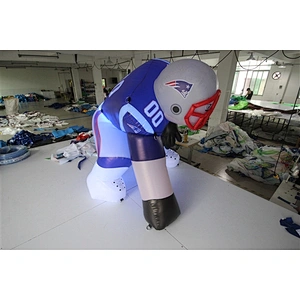 inflatable half-squatting Rugby player-1.5m